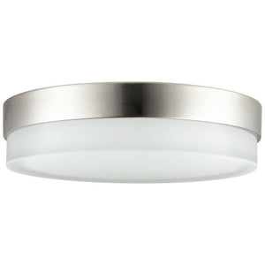 11" 20 watt 120 volt Brushed Nickel LED Ceiling Fixture 1