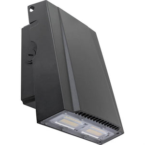 75 watt 120/277 volt 5000K Daylight Bronze LED Wallpack 1