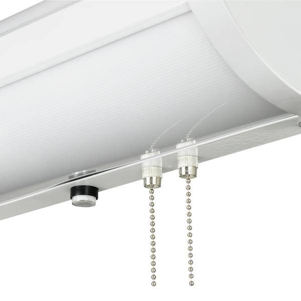48" 20/40/60 watt 120/277 volt White LED Light Fixture 2