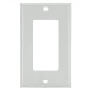 1-Gang White Decorative Wallplate 1