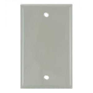 1 Gang Ivory Blank Wallplate 1
