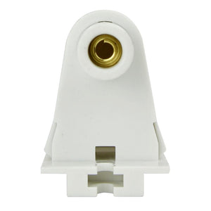 T12 Male Push Up White Lampholder 1