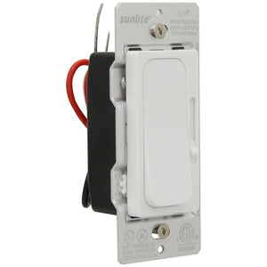 Rocker Switch 120 volt White Slide Dimmer Switch 1