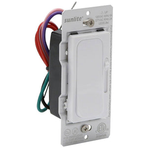 120 volt Single-Pole / 3-Way White LED Dimmer Switch 1