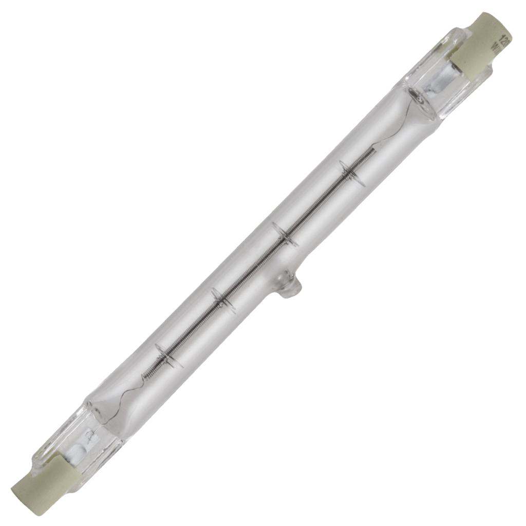 500 watt 120 volt T3 Recessed Single Contact Base 3000K Natural White Incandescent Projector Light Bulb 1