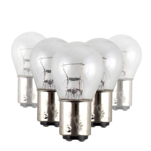 6.4 volt S8 DC Double Contact Bayonet Base Incandescent Miniature / Automotive Light Bulb (10 Pack) 1