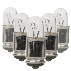 14 volt T3.25 Midget Groove Base  Incandescent Miniature / Automotive Light Bulb (10 Pack) 1