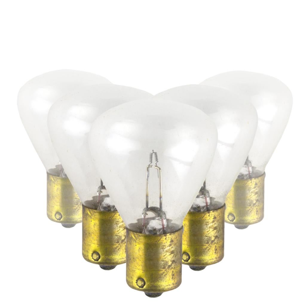 5.5 volt RP11 Double Contact Bayonet Base Incandescent Miniature / Automotive Light Bulb (10 Pack) 1