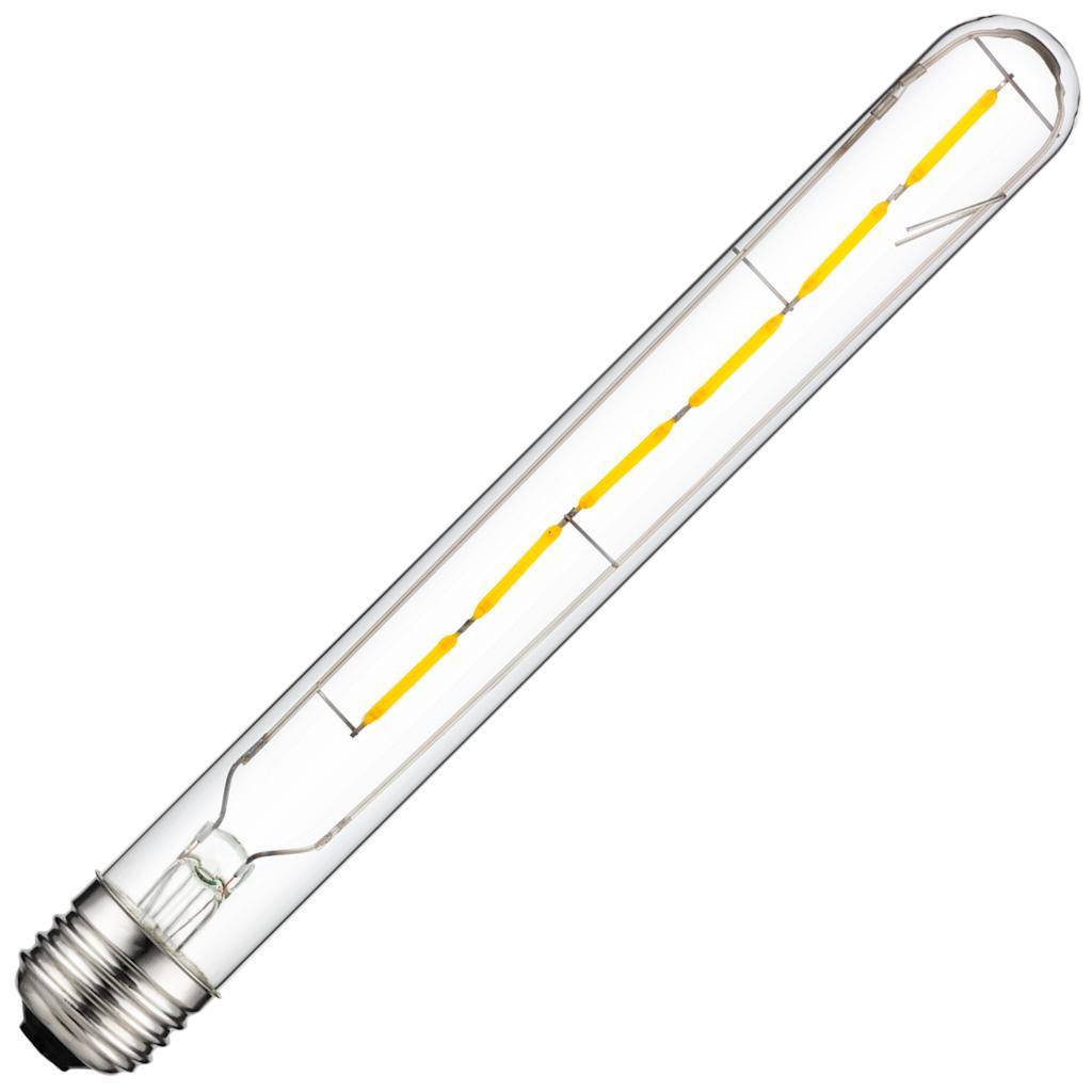 5 watt 120 volt T8 Medium Screw Base 2200K Warm White LED Light Bulb 1