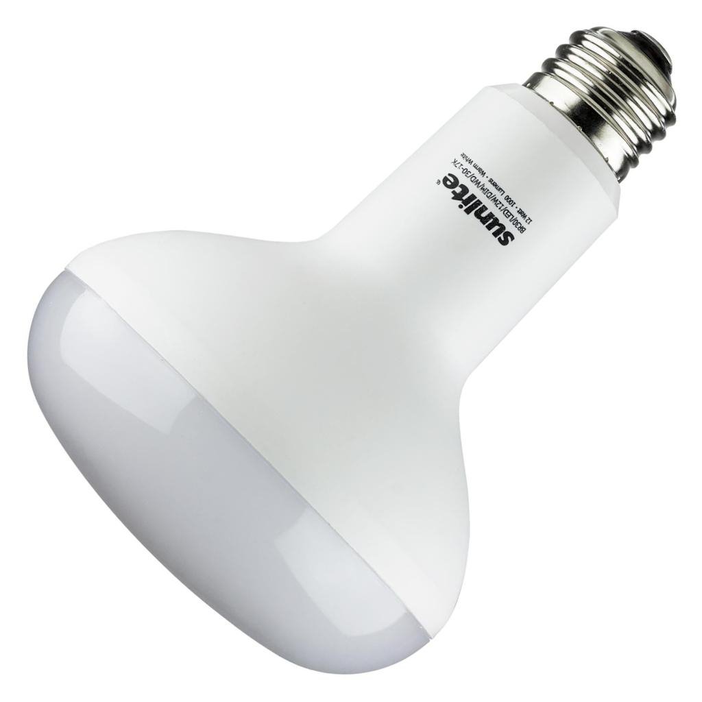 12 watt 120 volt BR30 Medium Screw Base 1700K-3000K Dimmable LED 1