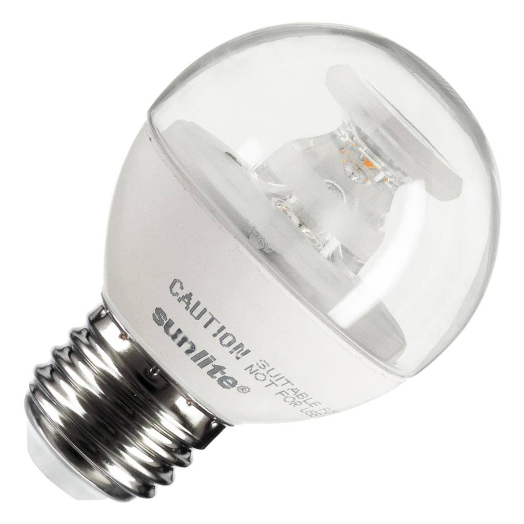 5 watt 120 volt G16 Medium Screw Base 2700K Warm White Dimmable LED 1