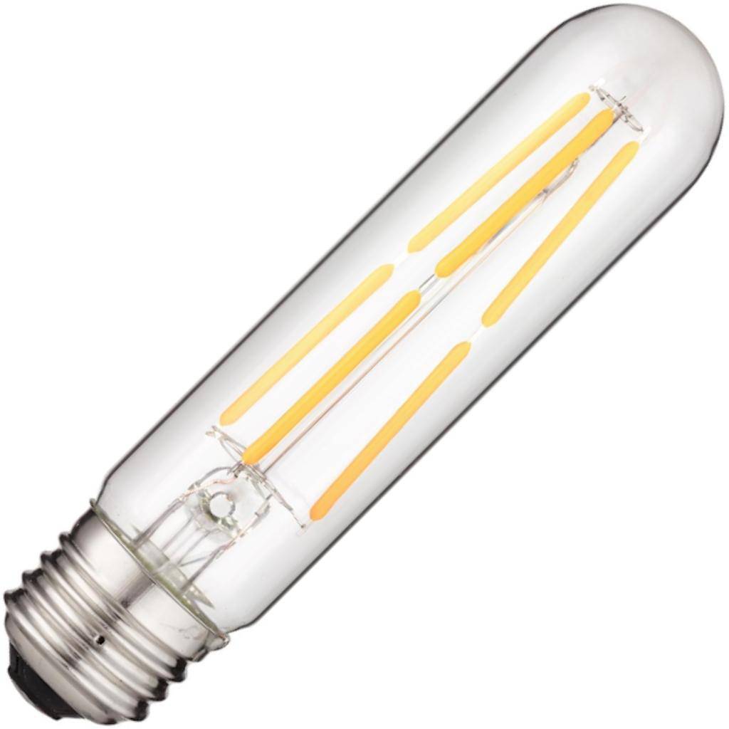 6 watt 120 volt T10 Medium Screw (E26)) Base 2200K Warm White Dimmable LED 1
