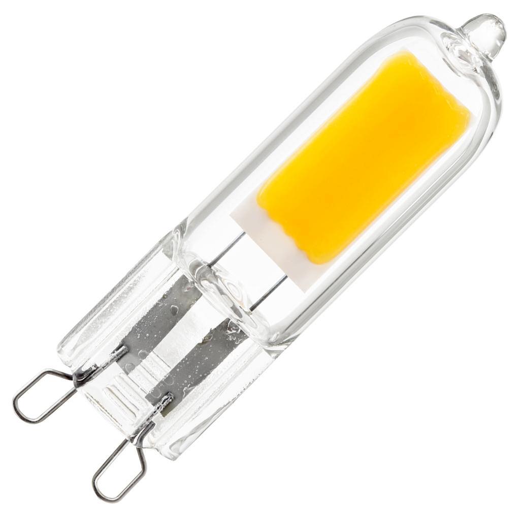 2 watt 120 volt G9 Bi-Pin Base 3000K Natural White LED Light Bulb 1