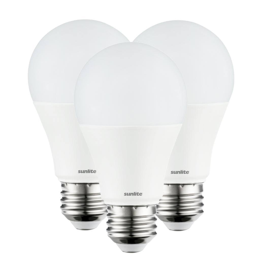11 watt 120 volt A19 Medium Screw Base 5000K Daylight LED Light Bulb (3 Pack) 1