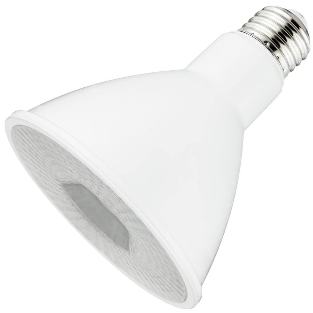 10 watt 120 volt PAR30 Medium Screw Base 3000K Natural White LED Light Bulb 1
