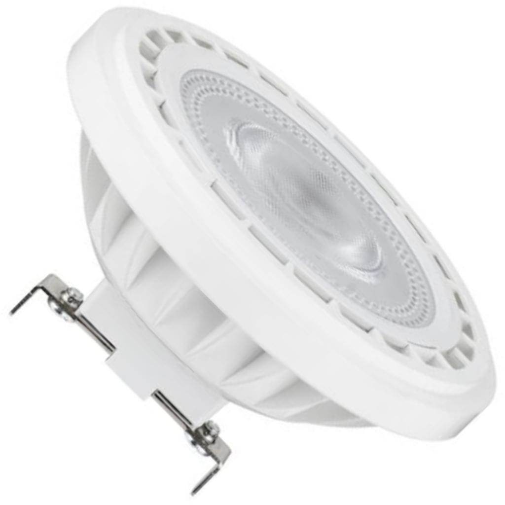 7 watt 12 volt (AR111) Push In / Screw Terminal Base 3000K Natural White LED 1