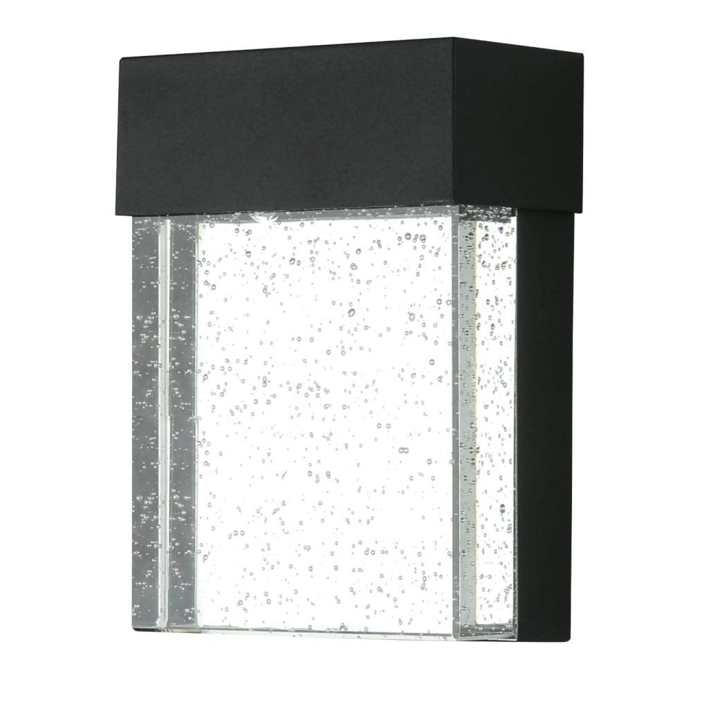11 watt 120/277 volt Black 3000K Warm White LED Wall Scone Fixture 1
