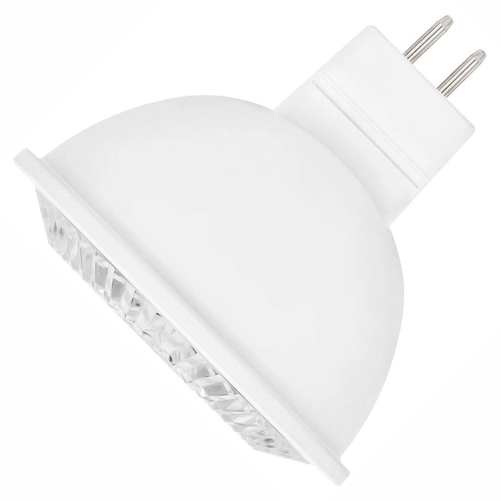 6 watt 12 volt MR16 Bi-Pin Base 4000K Cool White Dimmable LED 1