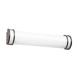 25 watt 24" 120/277 volt CCT Selectable Oil Rubbed Bronze Indoor vanity Fixture 1