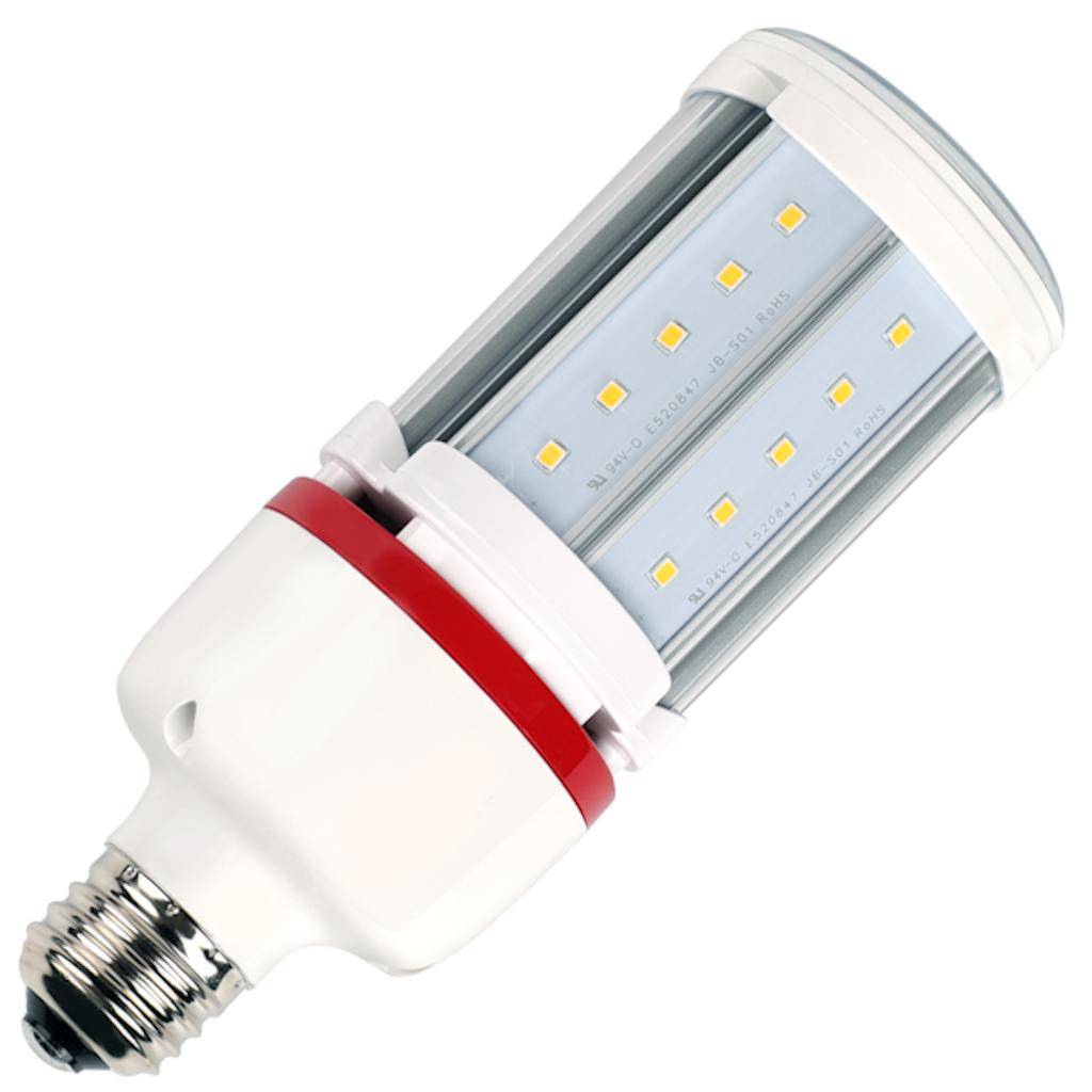 18 watt 120/277 volt Medium Screw Base 5000K Daylight LED Corn Cob 1