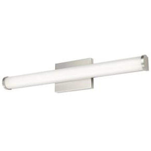 1 Light 30 watt 100/277 volt CCT Selectable Brushed Nickel LED Vanity Light Fixture 1