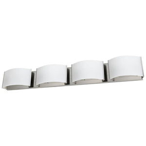 4 Lamp 40 watt 120 volt Brushed Nickel LED Wall Sconce 1