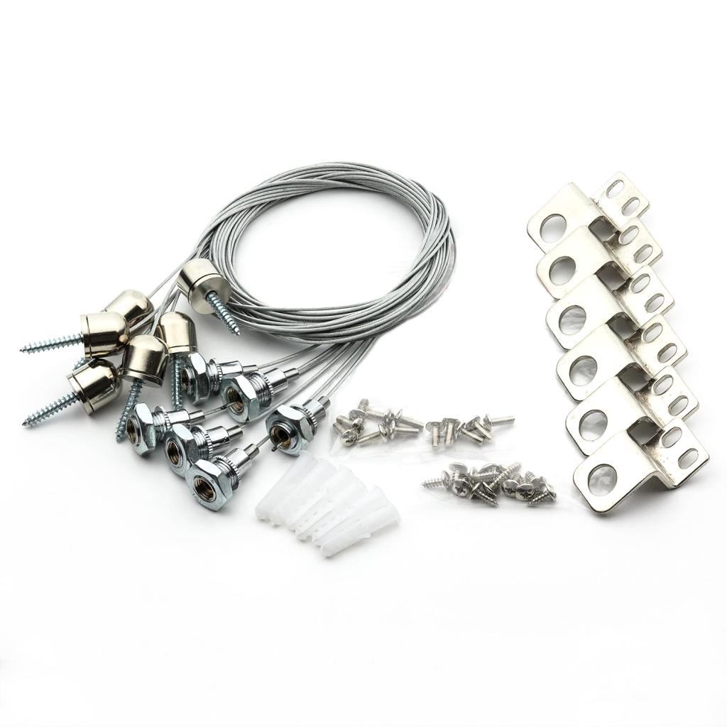 Suspension Kit for 2' x 4' Flat Panel with 68" Cord 1