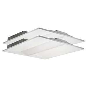 2' x 2' 20/30/40 watt 120/277 volt Dimmable LED Troffer (2 Pack) 1