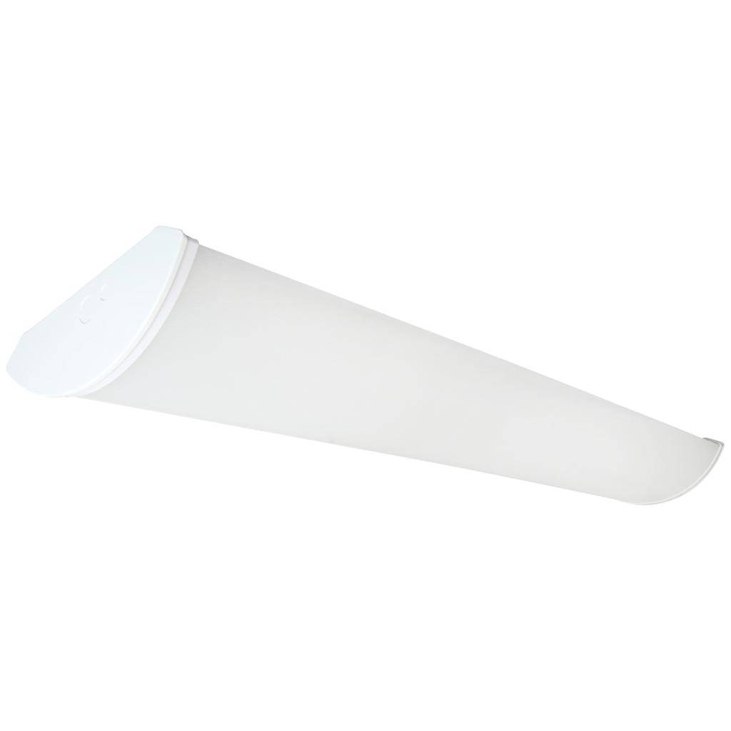 48" 40 watt 120/277 volt 4000K Cool White LED Wraparound Fixture 1