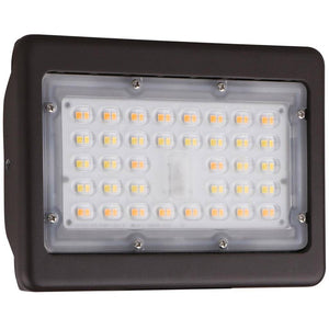50 watt 100/277 volt CCT Selectable Bronze LED Floodlight 1