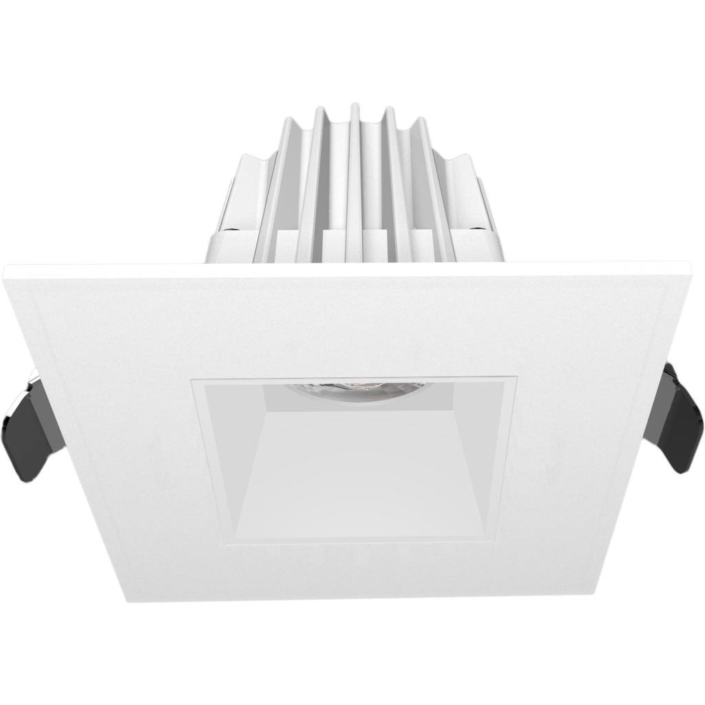 2'' 8 watt 120 volt 4000K Cool White Square LED Recessed Downlight 1