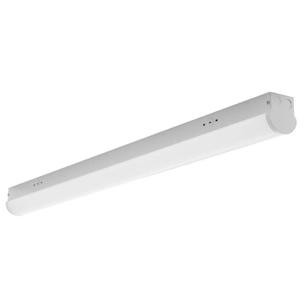 96" 30/45/60 watt 120/277 volt CCT Selectable White Dimmable LED Strip Fixture 1
