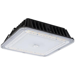 Selectable watt 120/277 volt CCT Selectable Bronze LED Outdoor Canopy Light Fixture 1