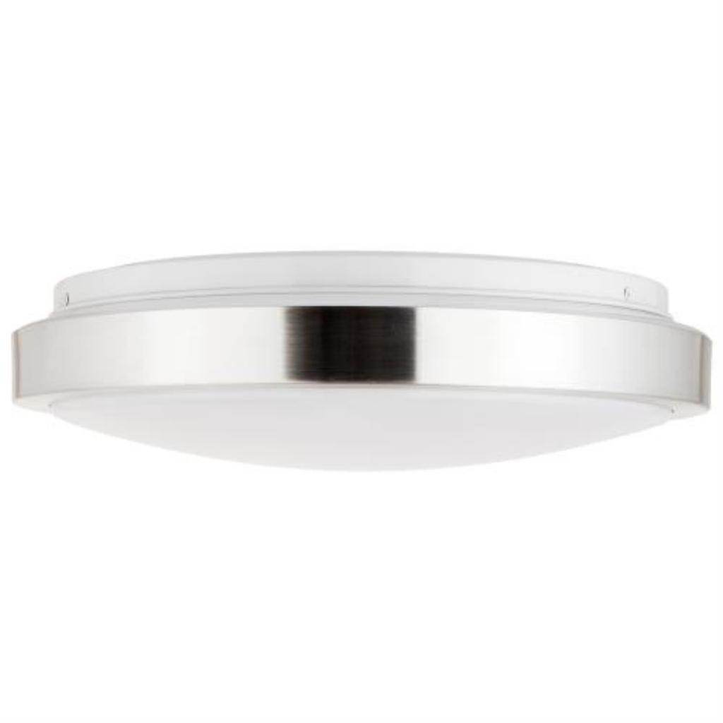 15 watt 120 volt Brushed Nickel CCT Selectable LED Light Fixture 1
