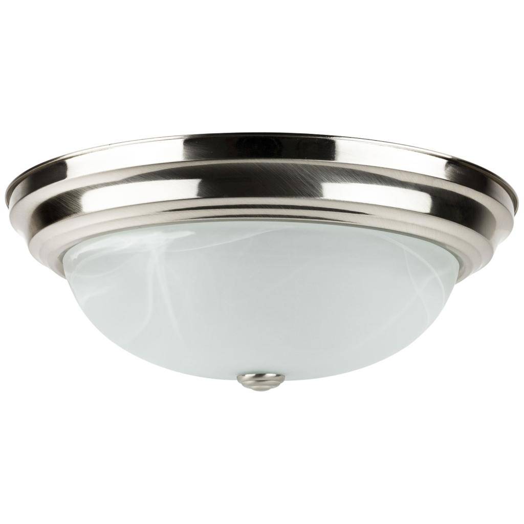 15" 25 watt 120 volt CCT Selectable Brushed Nickel Indoor LED Ceiling Light 1