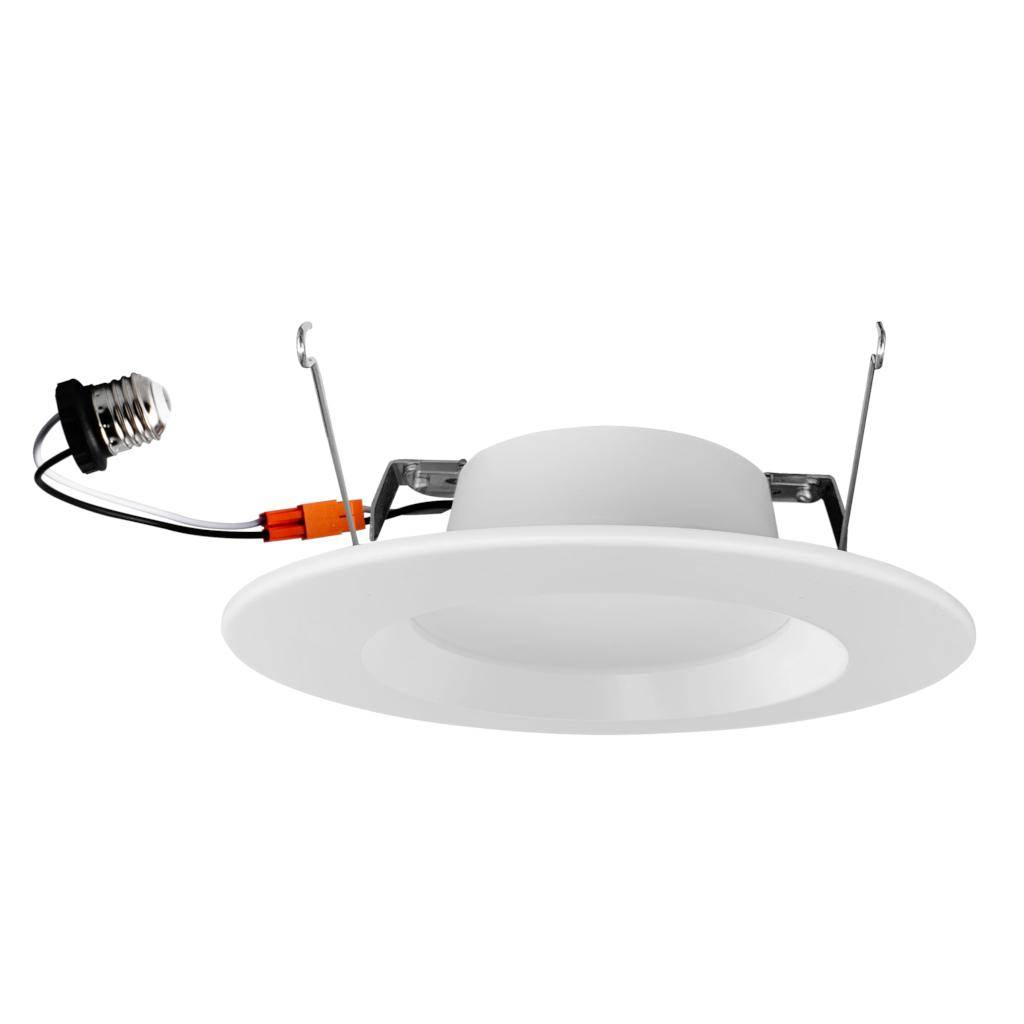 5-6" 15 watt 120 volt CCT Selectable White Round LED Recessed Downlight 1