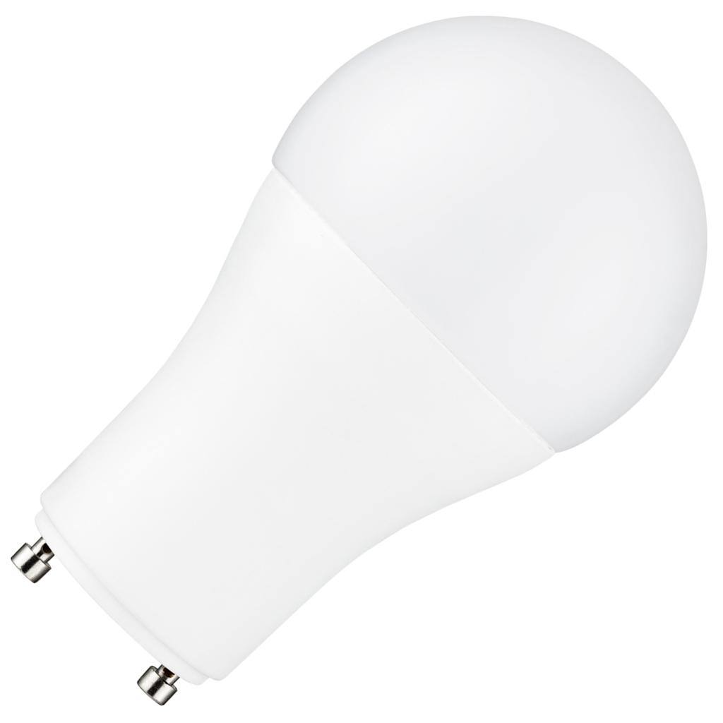 10 watt 120 volt A19 Twist and Lock Base 3000K Natural White LED Light Bulb 1