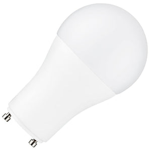 10 watt 120 volt A19 Twist and Lock Base 3000K Natural White LED Light Bulb 1