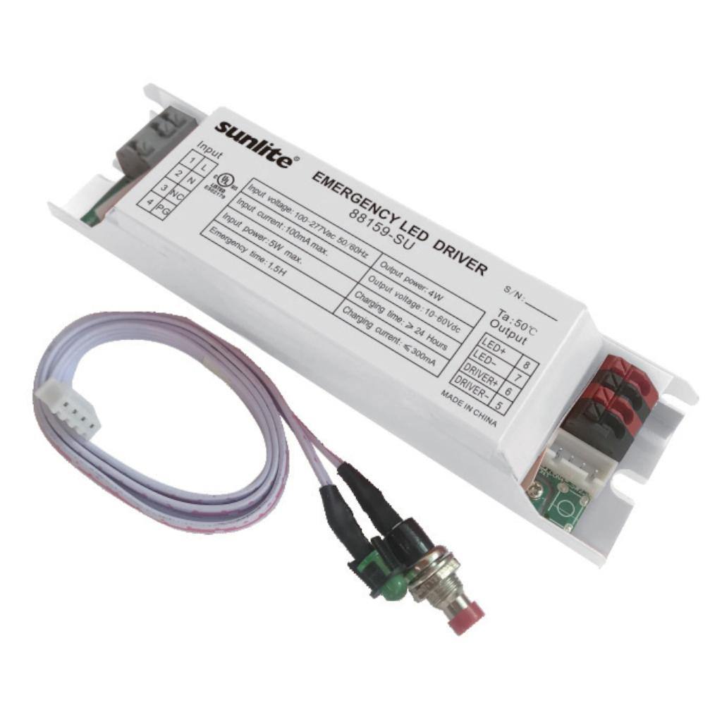 4 watt 120/277 volt Emergency LED Driver 1