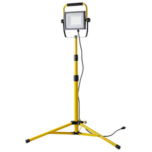 72 watt 120 volt 4,000K Cool White Yellow LED Work Light with Tripod Stand 1