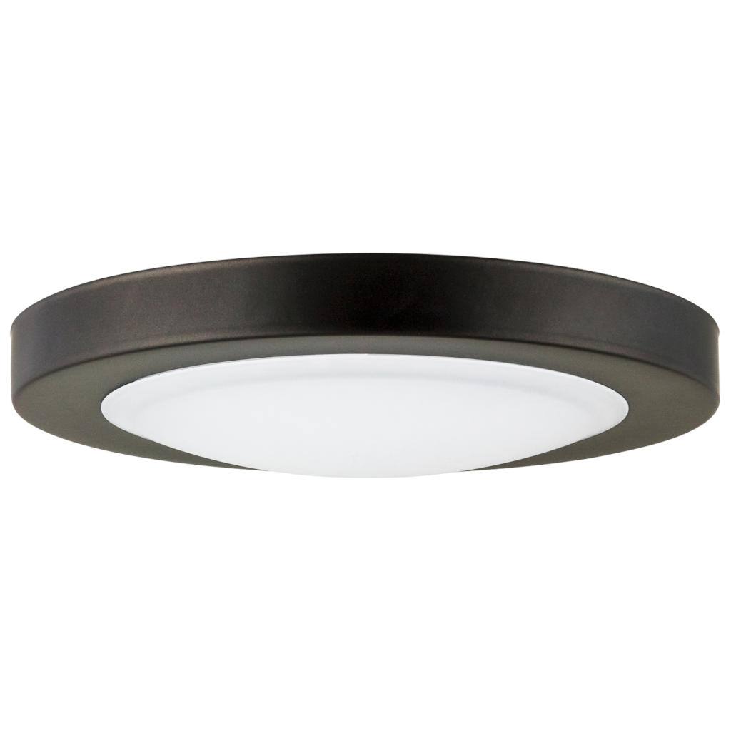 7" 15 watt 120 volt CCT Selectable Oil Rubbed Bronze LED Light Fixture 1