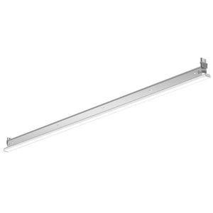 48" 20 watt 100/277 volt Matte Silver 3000K Natural White LED Strip Light Fixture 1