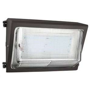 40 watt 120/277 volt 4000K Cool White Bronze Dimmable LED Wallpack 1
