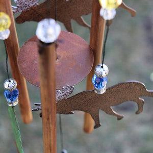 28" Moose Chime Wind Chime 4