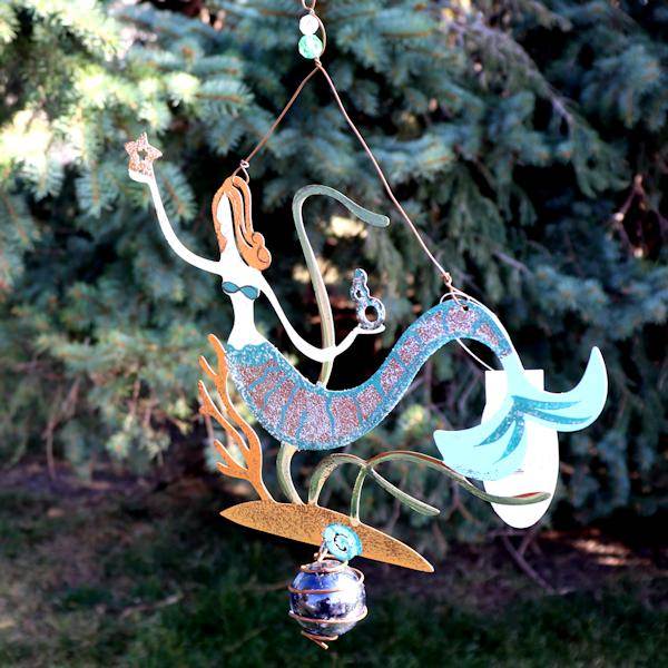 15" Blue Mermaid Spinner 3