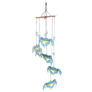 18" Blue Crab Chime Wind Chime 1