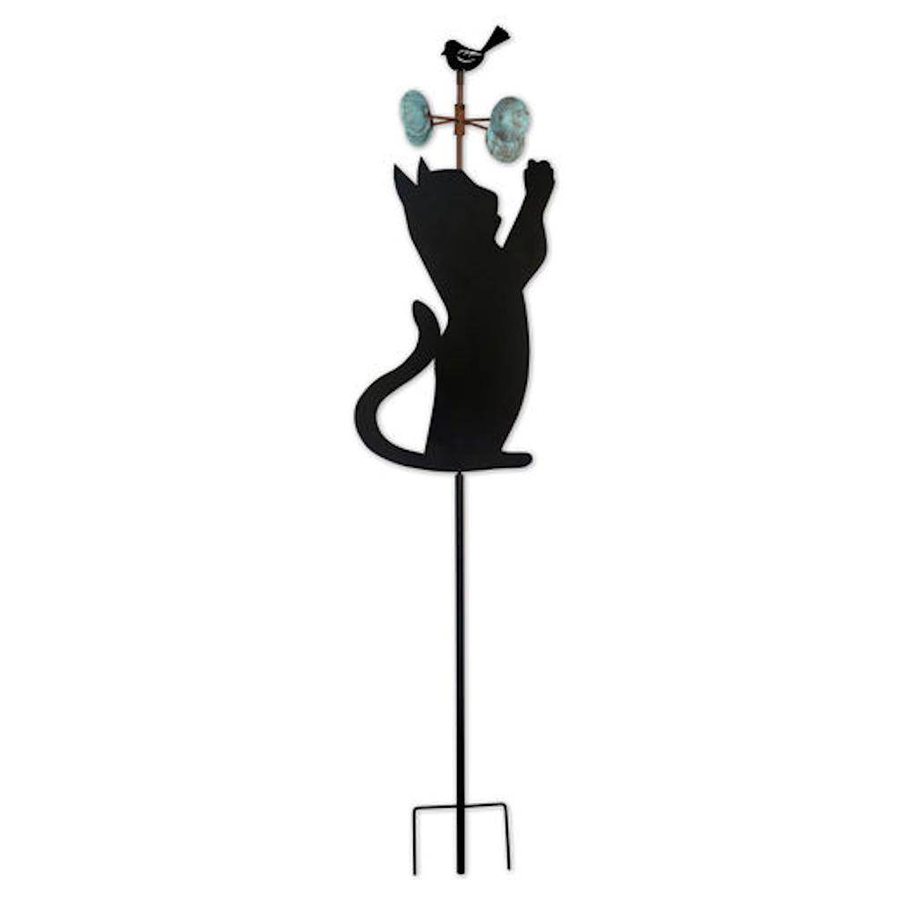 54" Black Cat Wind Spinner 1