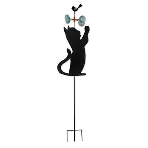 54" Black Cat Wind Spinner 1