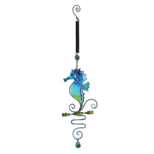 26" Blue Sea Horse Bouncy 1