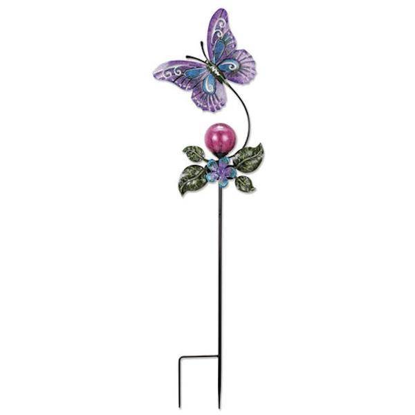 Solar Butterfly Sunset Vista Designs Stake 4